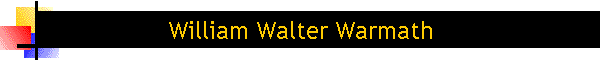 William Walter Warmath